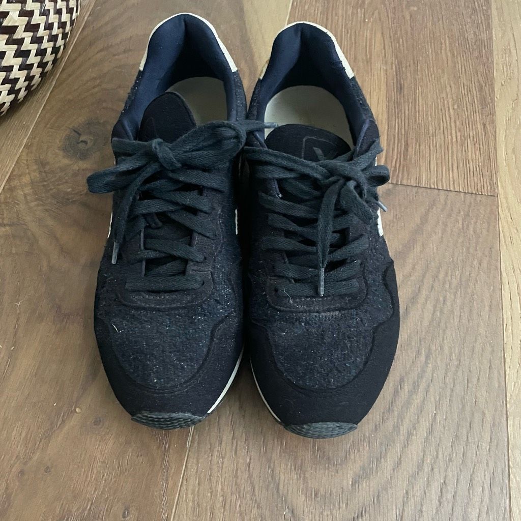 Veja Veja Sdu Rec Flannel Sneakers Dark Blue 9 Size US 9 / IT 39 - 3 Thumbnail