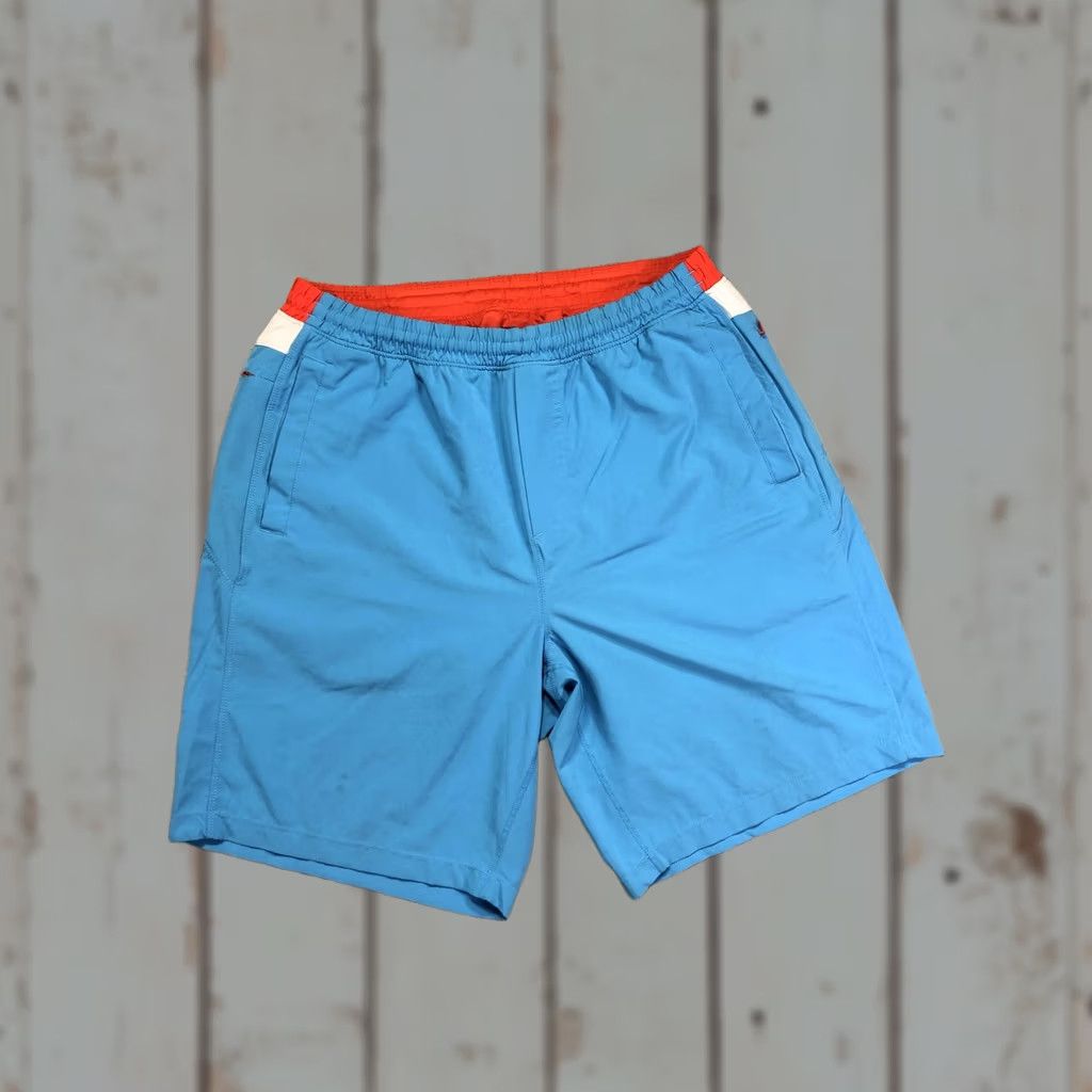 Vintage Birddogs Shorts Mens 2XL Blue Lined Stretch 9 Inseam Elastic Waist Athletic Size US 39 - 1 Thumbnail