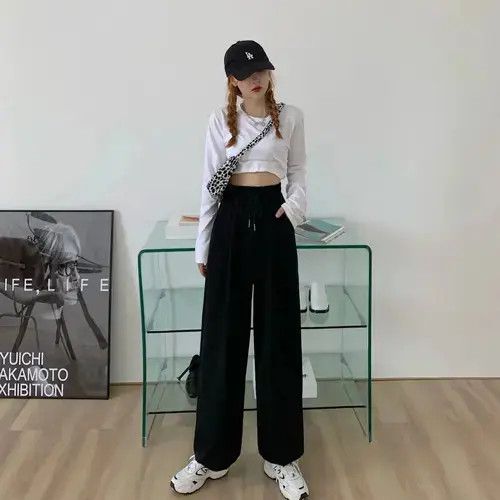 Japanese Brand Autumn Sports Baggy Loose Pants Size 30" / US 8 / IT 44 - 6 Thumbnail