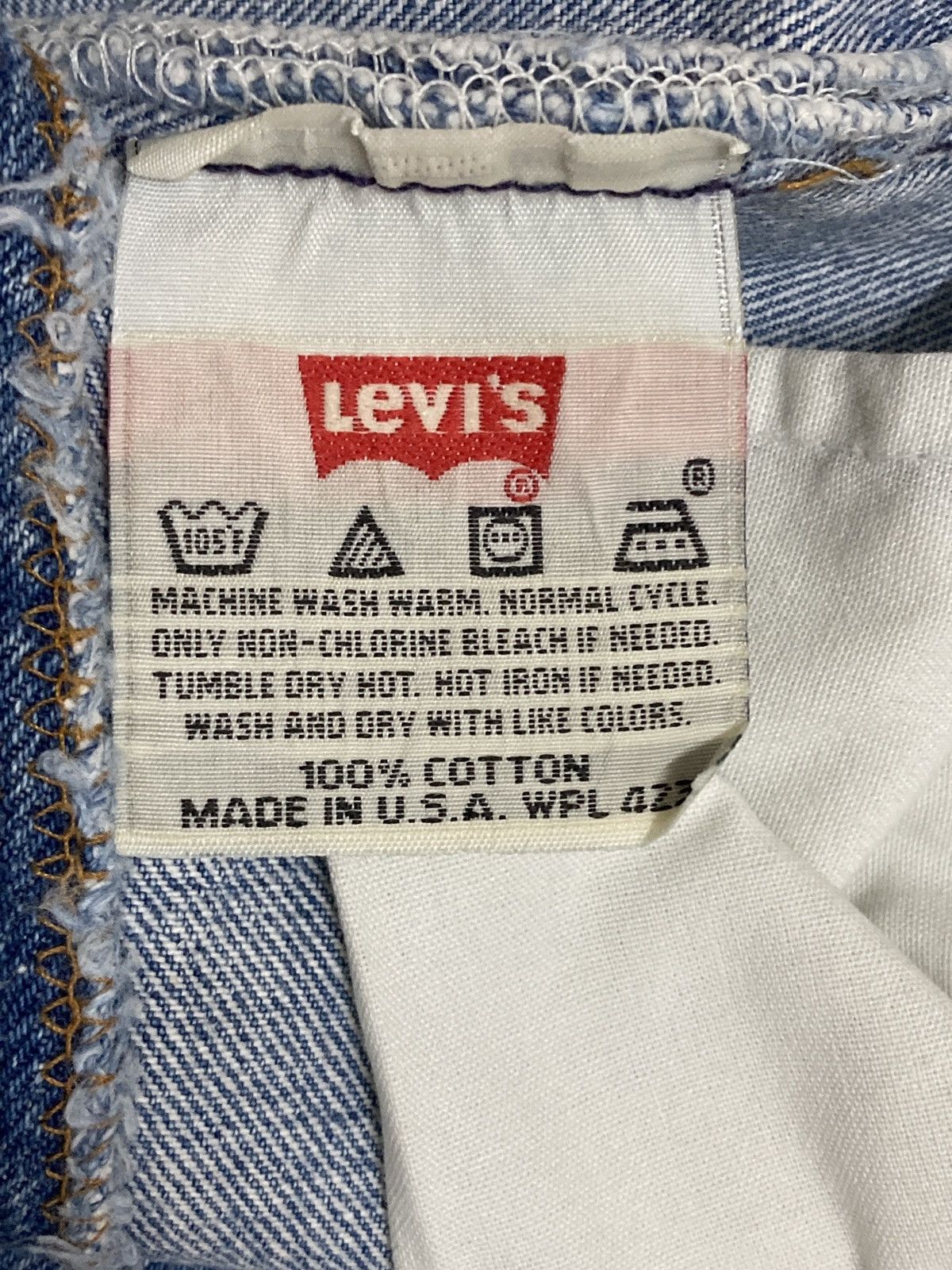 Levi's Vintage 90’s Levis 501 jeans Made in USA for Men Size US 38 / EU 54 - 6 Thumbnail