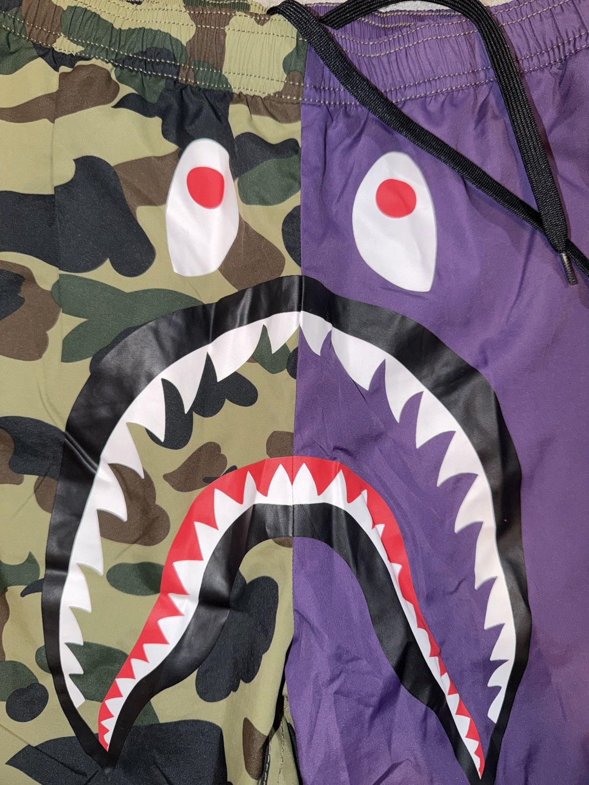 Bape Bape Camo Shark Shorts Size US 32 / EU 48 - 3 Thumbnail