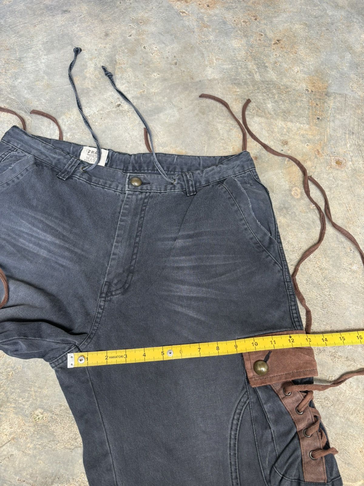 If Six Was Nine × Japanese Brand × Tornado Mart R&G Ifsixwasnine Lgb Style Cargo Pants Size US 34 / EU 50 - 8 Thumbnail