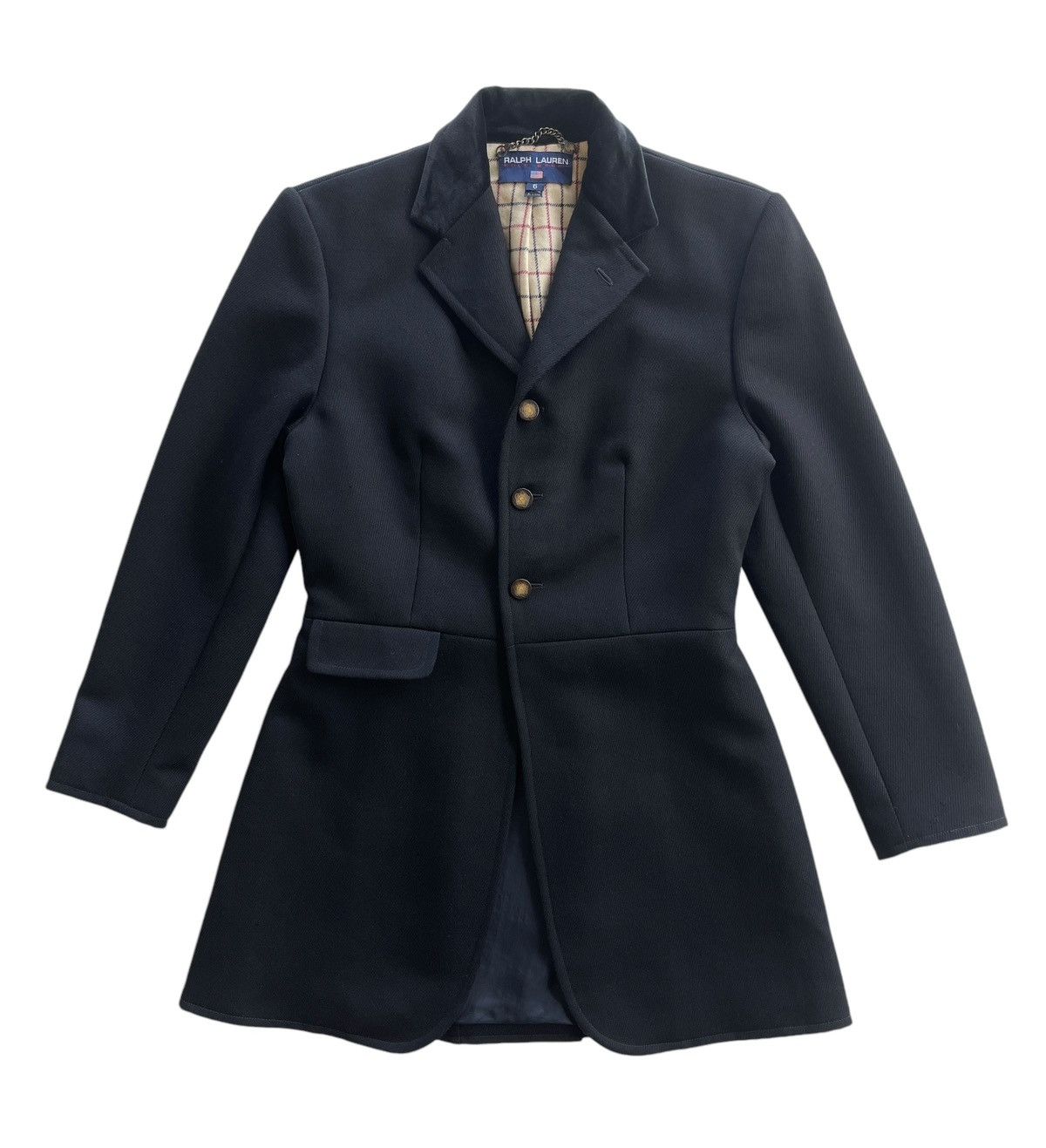Polo Ralph Lauren 1990s Polo Ralph Lauren Hunt Coat Size M / US 6-8 / IT 42-44 - 3 Thumbnail