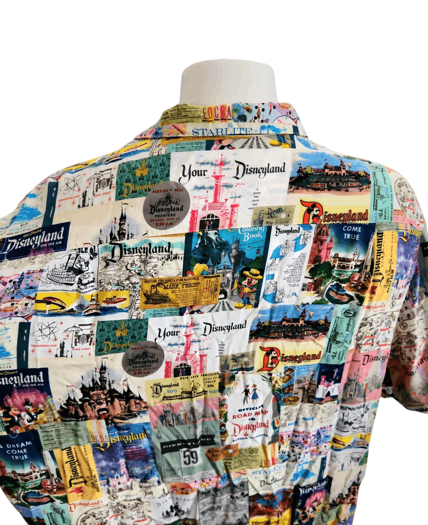 Disney Disney Parks Disney 100 Road Map History Collage Button up Size US XXL / EU 58 / 5 - 4 Thumbnail