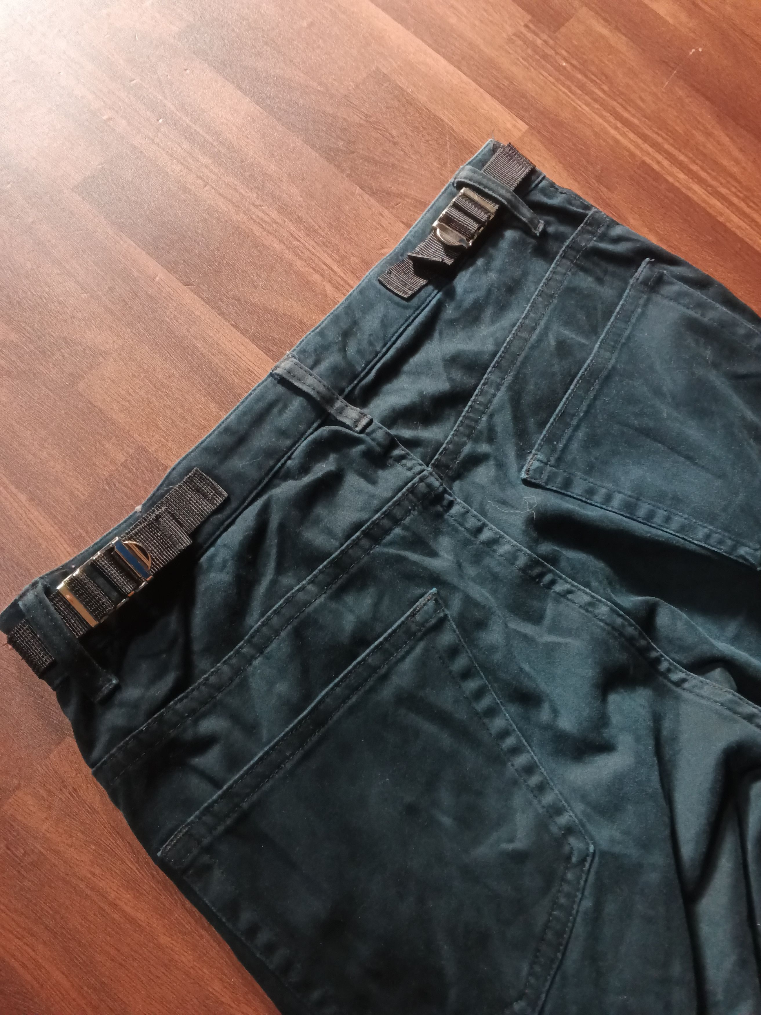 If Six Was Nine Vuja Dé Bondage Flared Pants Size US 30 / EU 46 - 4 Thumbnail