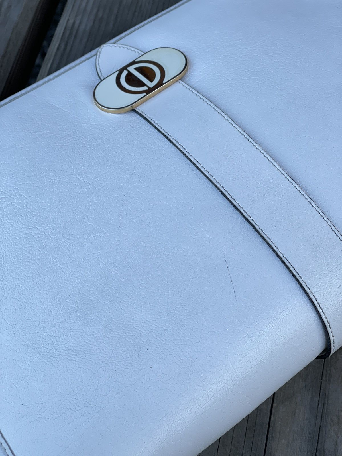 Christian Dior Monsieur × Designer × Dior VTG 70's RARE CD Logo Homme France Shoulder Side Clutch Handbag Cross-body Size ONE SIZE - 17 Thumbnail