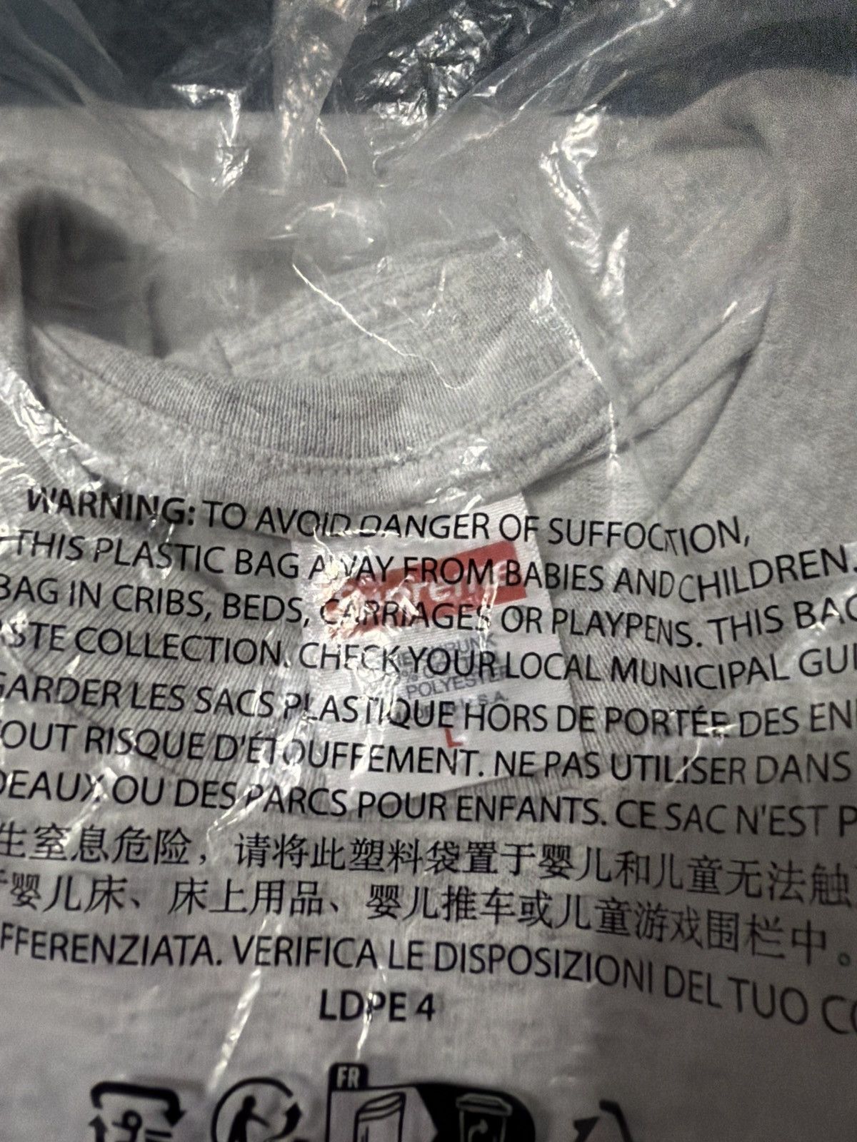 Supreme Supreme Pinline Tee SS24 Size US L / EU 52-54 / 3 - 3 Thumbnail