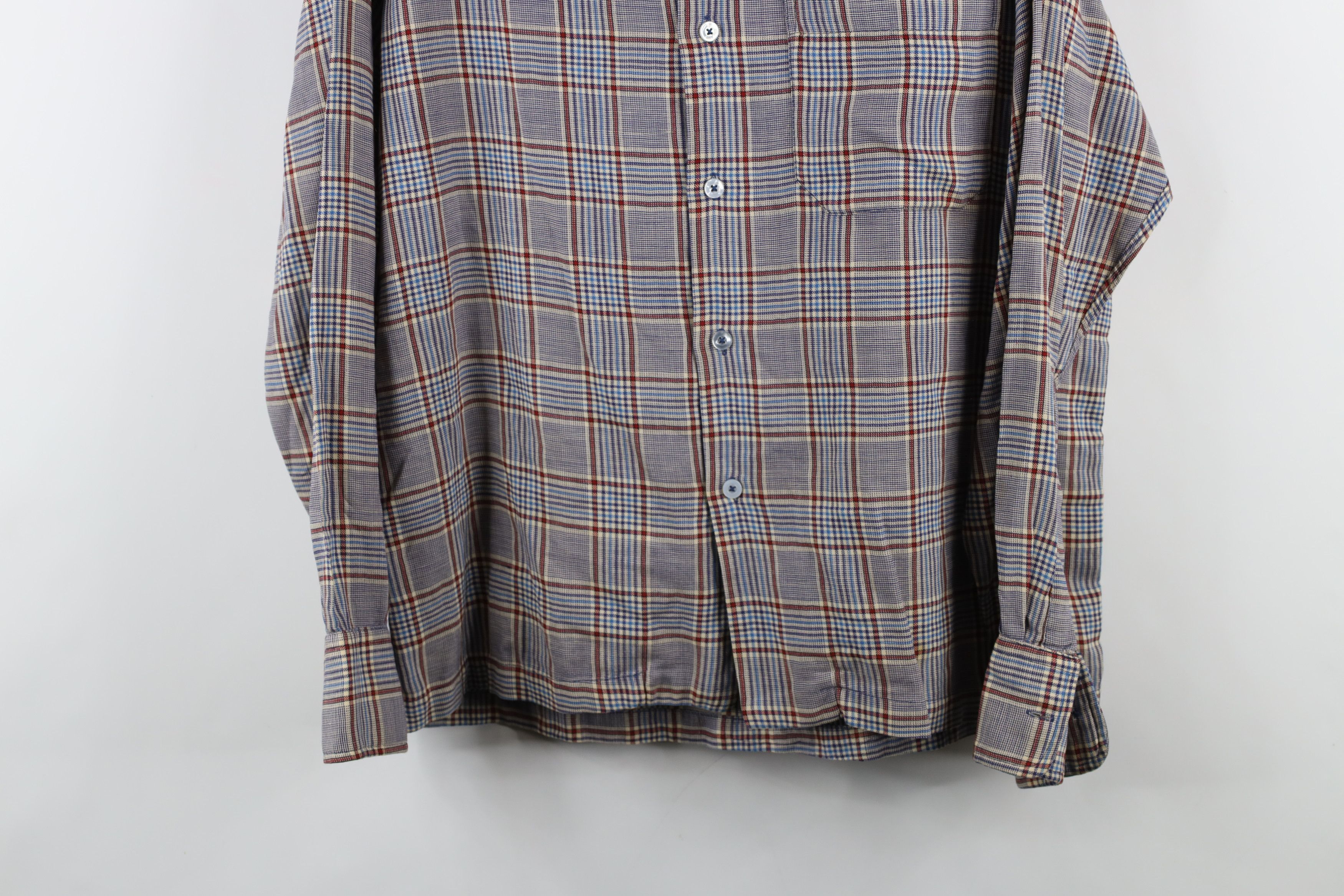 Vintage × Viyella Vintage 60s 70s Viyella Neiman Marcus Button Down Shirt Size US XL / EU 56 / 4 - 3 Thumbnail