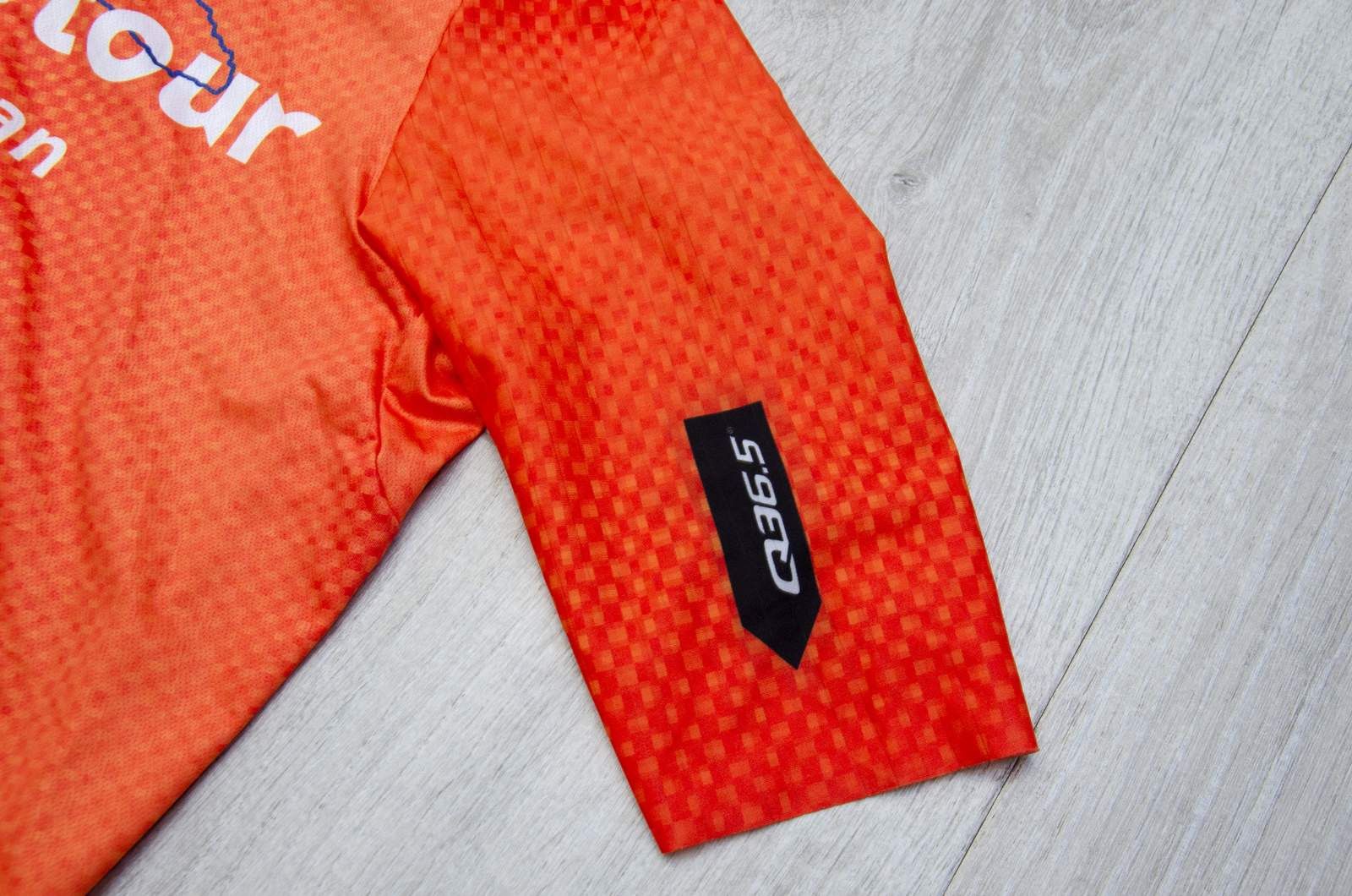 Other Men's Cycling Jersey Q36.5 Cyclotour Du Leman Orange Size US M / EU 48-50 / 2 - 3 Thumbnail