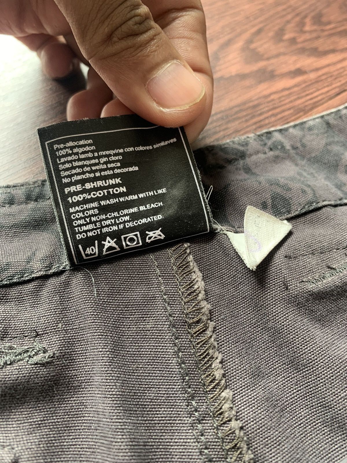 Neighborhood Neighborhood skull print cargo Size US 31 - 9 Thumbnail