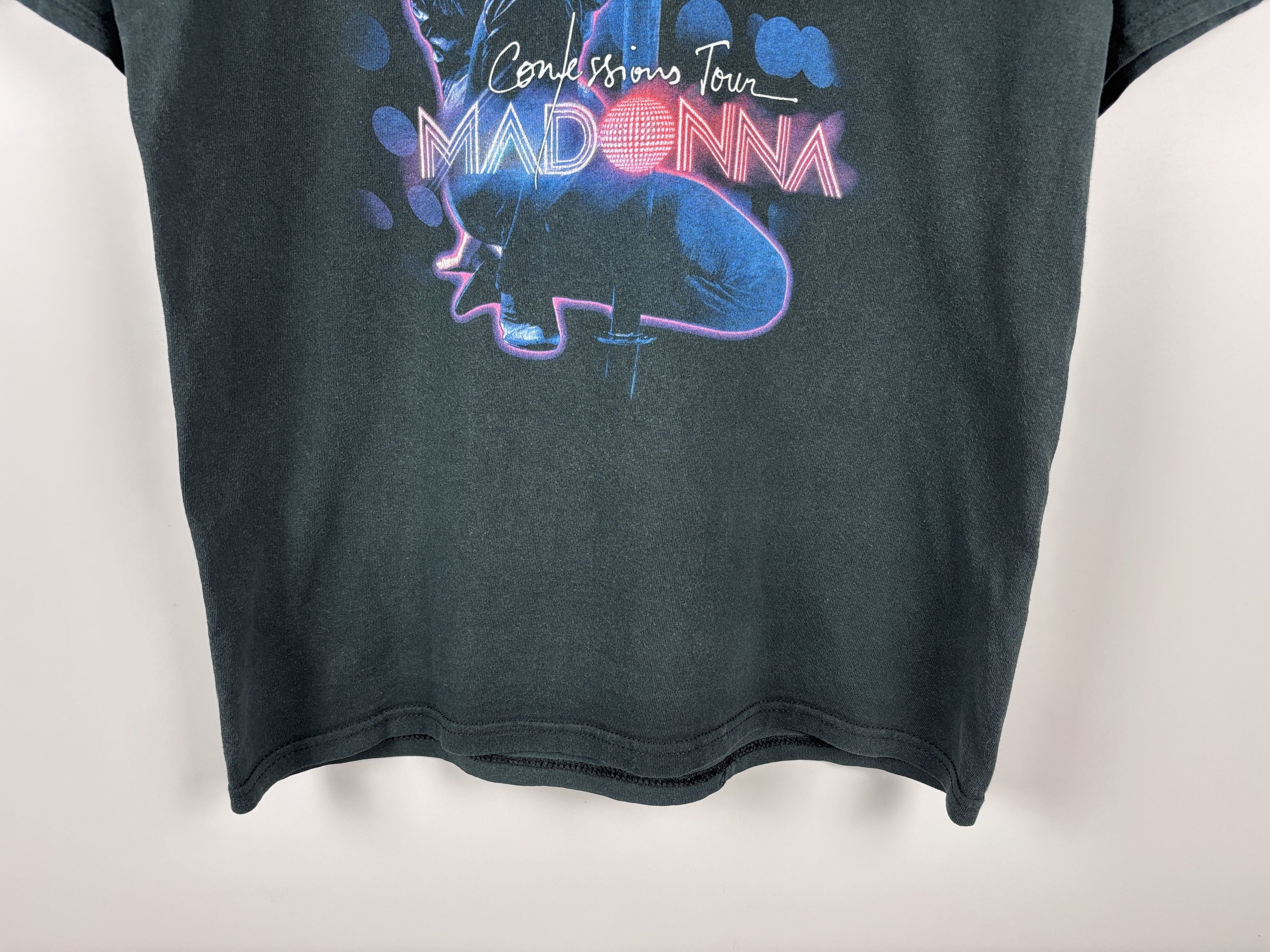 2006 Madonna Confessions Tour Tシャツ KIDS Madonna Confessions Tour 2006 T-Shirt Unisex Black Size M