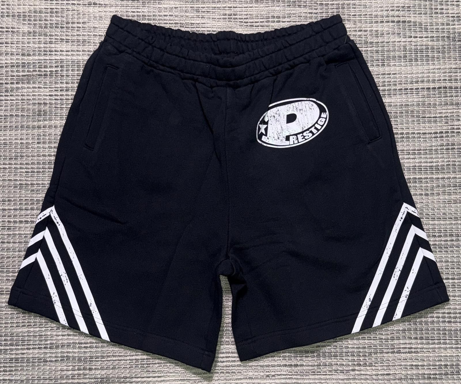 Other Prestige Black Big P Shorts Size US 32 / EU 48 - 1 Thumbnail