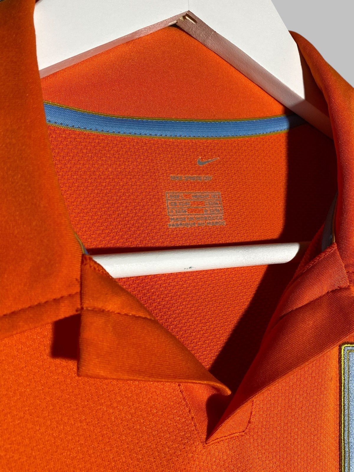 Vintage 00s Netherlands 2006 Nike Home Jersey KNVB Van Basten Era Size US L / EU 52-54 / 3 - 9 Thumbnail