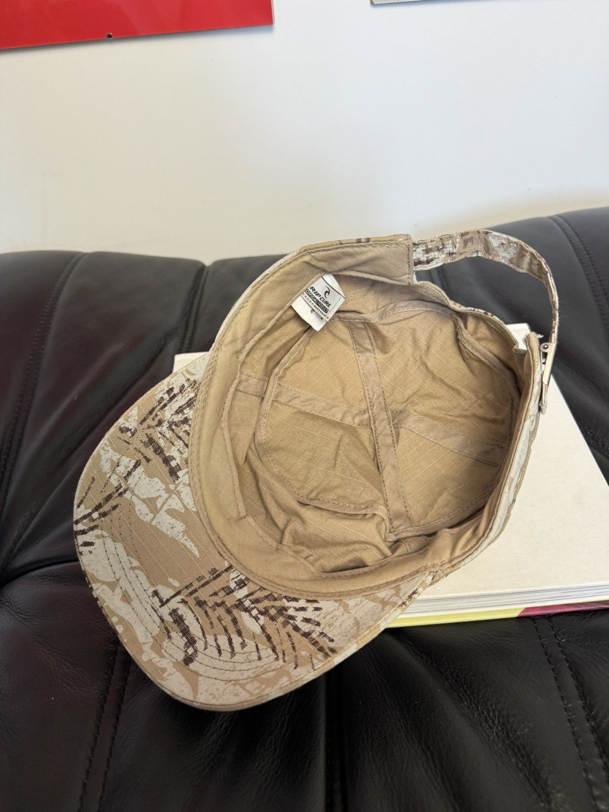 Ripcurl Vintage Y2k Rip Curl Australia Surf Style Cap Safari Camo Size ONE SIZE - 6 Thumbnail
