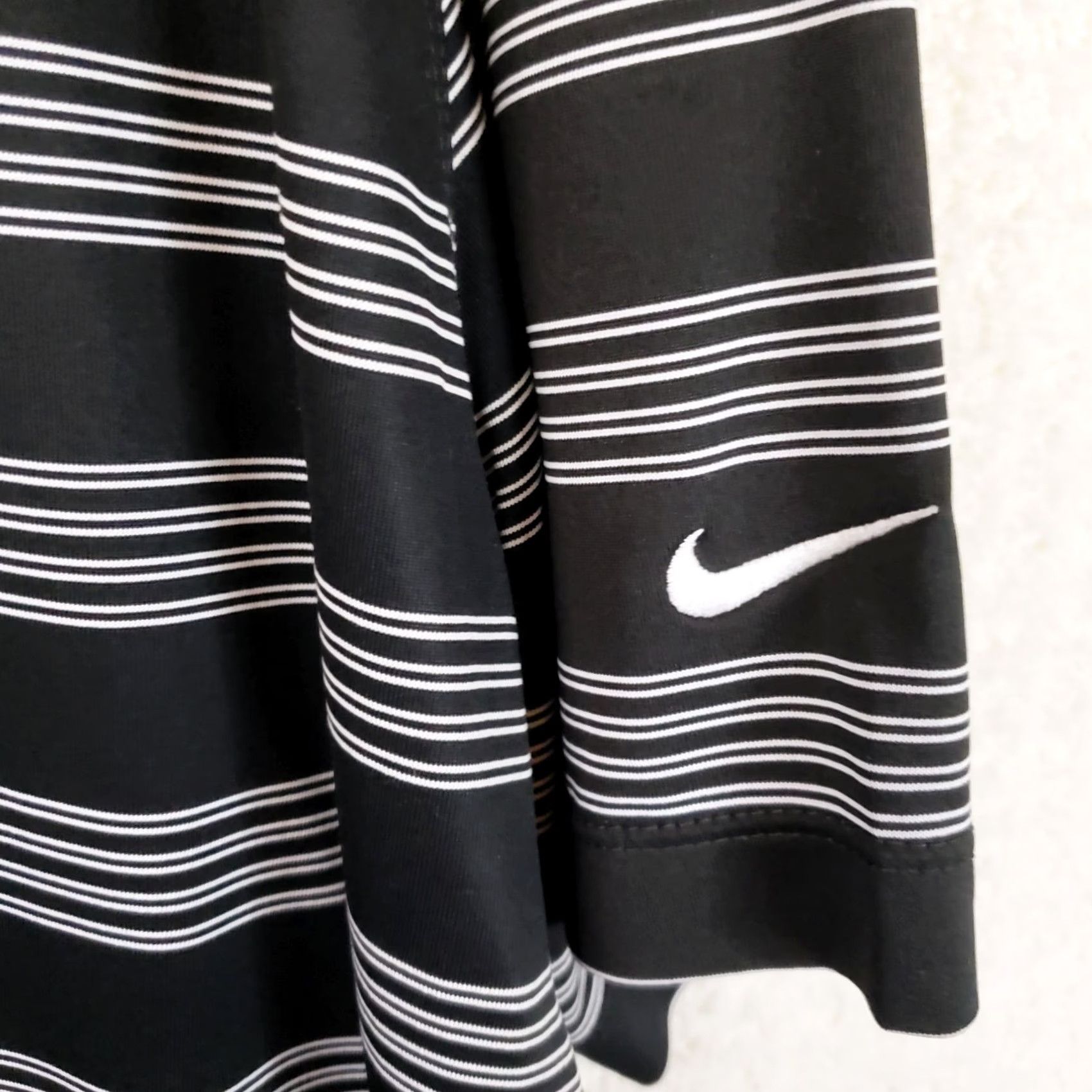 Nike Nike Golf Tour Performance Polo Mens XXL Black Striped Whistling Straights Tee Shirt Shirt? Size US XXL / EU 58 / 5 - 7 Thumbnail