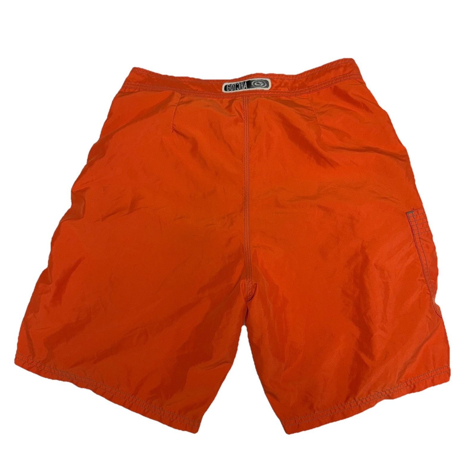 Gotcha Vintage Gotcha Swim Trunks Shorts Mens 34 Orange Y2K 90s Size US 34 / EU 50 - 2 Thumbnail