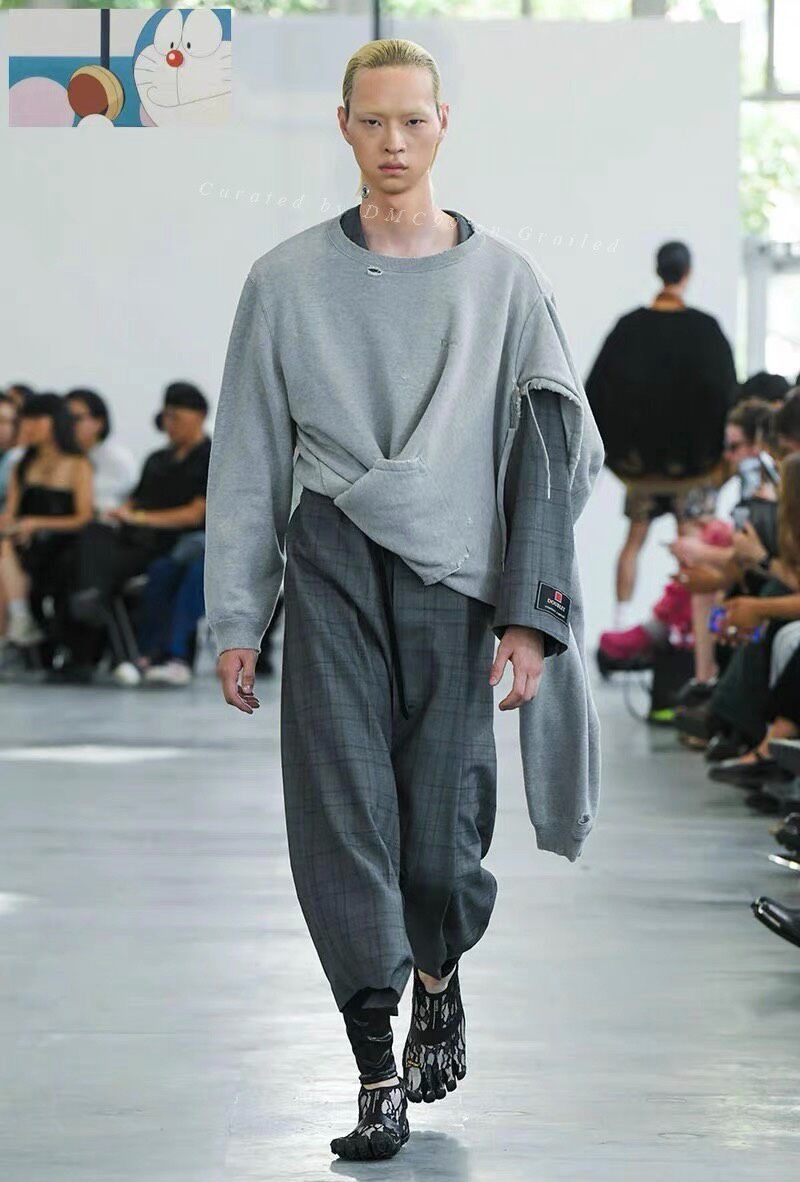Doublet DOUBLET 2024 SS Show Gray Hoodie Size US L / EU 52-54 / 3 - 1 Thumbnail