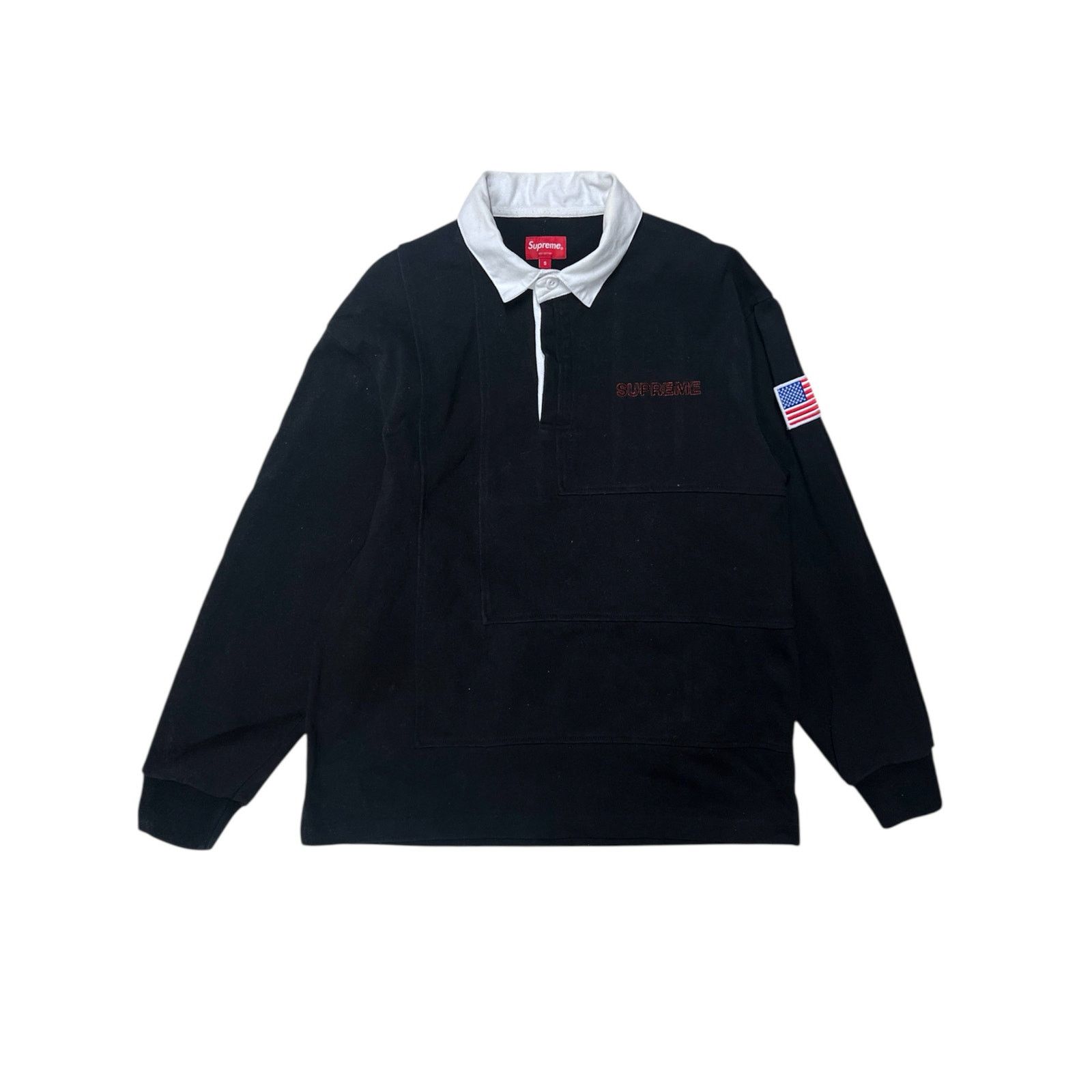 Supreme Supreme SS20 7’s Rugby Longsleeve Polo Shirt Size US S / EU 44-46 / 1 - 2 Thumbnail