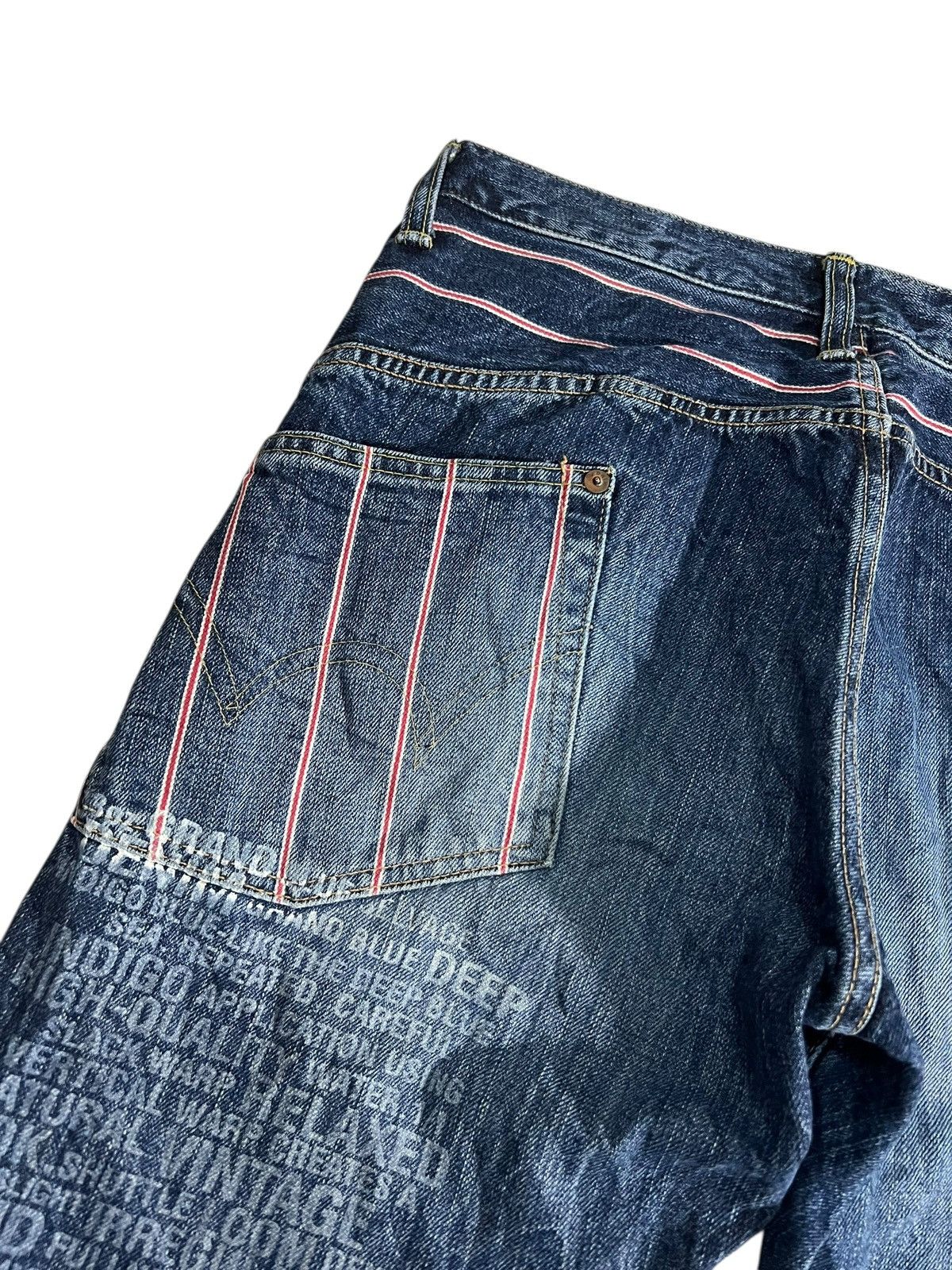 Edwin Vintage Full Selvedge Edwin Jean Japan Size US 31 - 17 Thumbnail