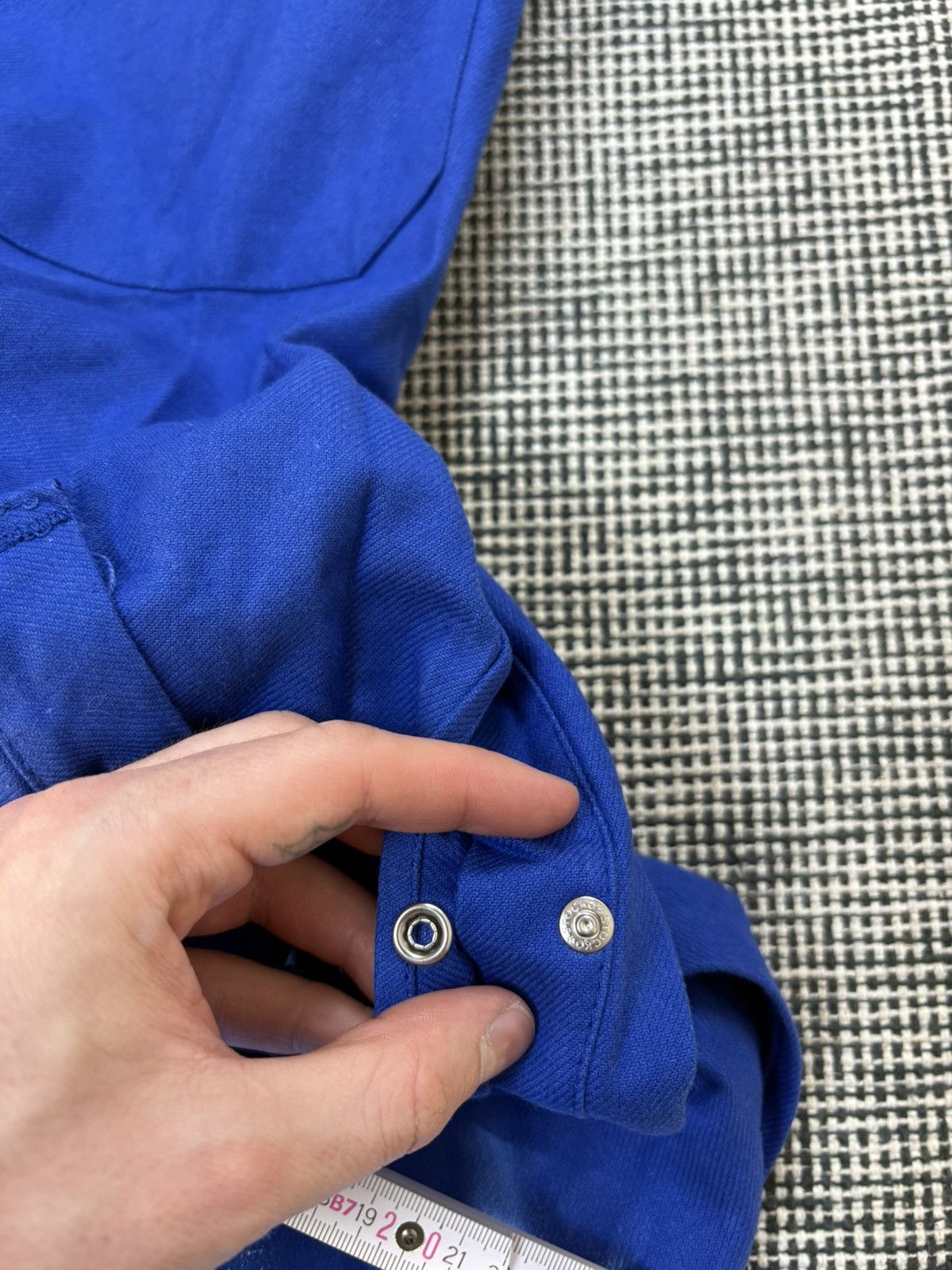 Le Laboureur 60s/70s Od Flers french army chore coveralls jumpsuit Size US S / EU 44-46 / 1 - 13 Thumbnail