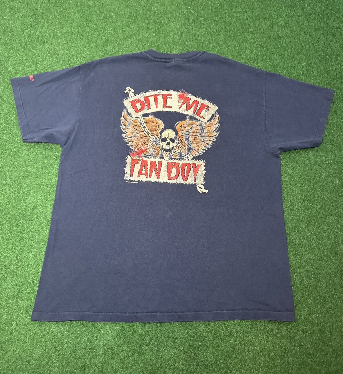 Vintage Vintage Lobo Shirt DC Comics Bite Me Fanboy 90s Grail 