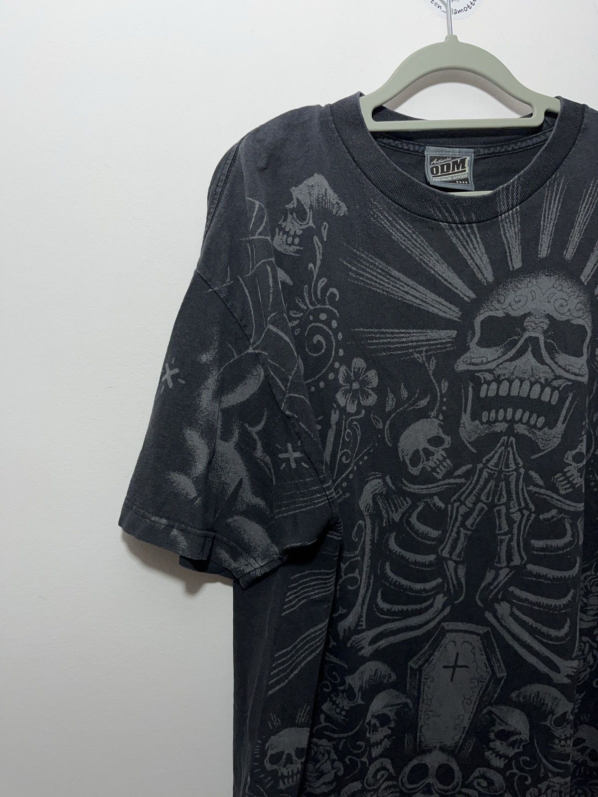 ODM × Vintage vintage ODM skulls all over print drip style y2k grails Size US XL / EU 56 / 4 - 3 Thumbnail