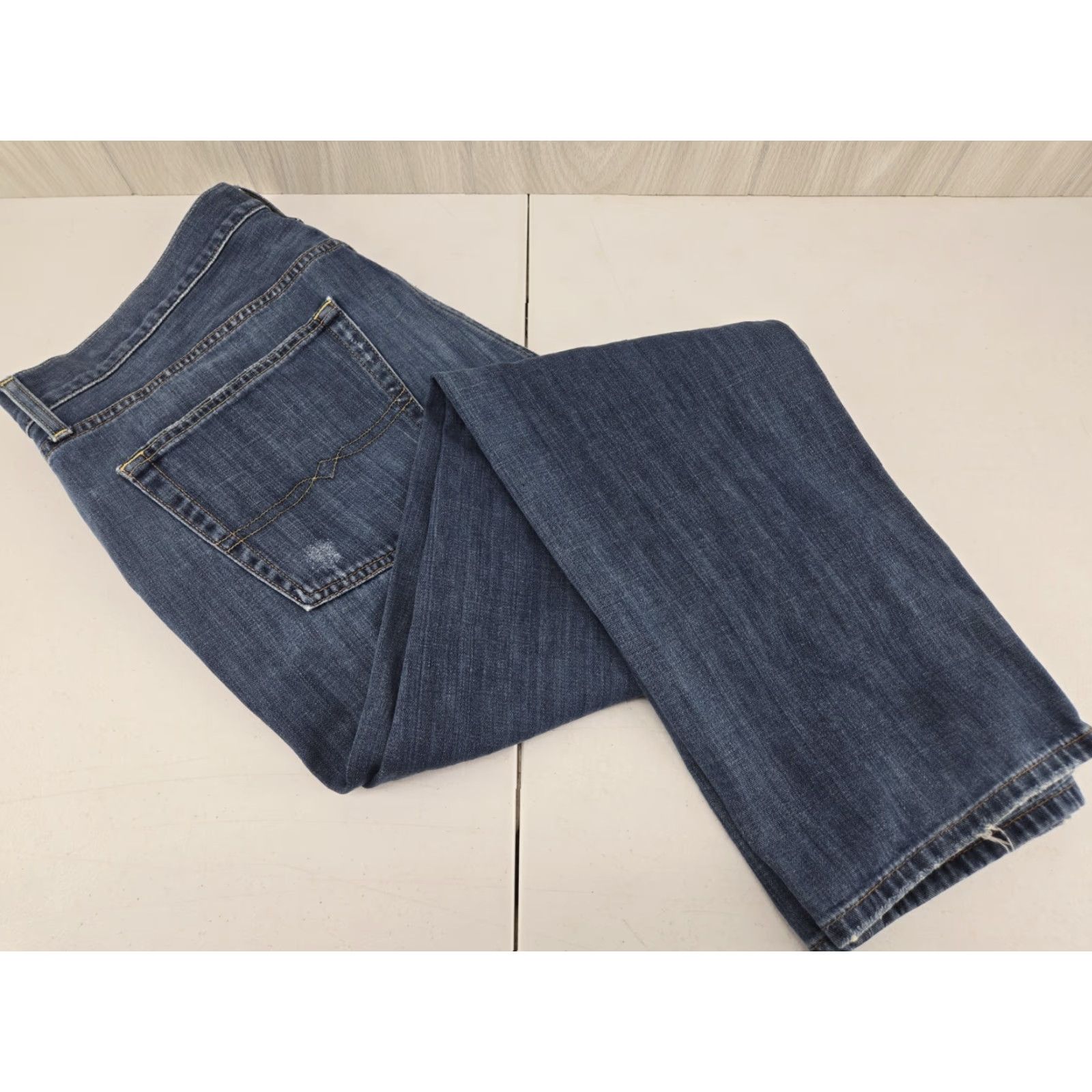 Lucky Brand Lucky Brand 221 Original Straight Medium Wash Blue Denim Jeans Men’s 38 X 34 Size US 38 / EU 54 - 5 Thumbnail