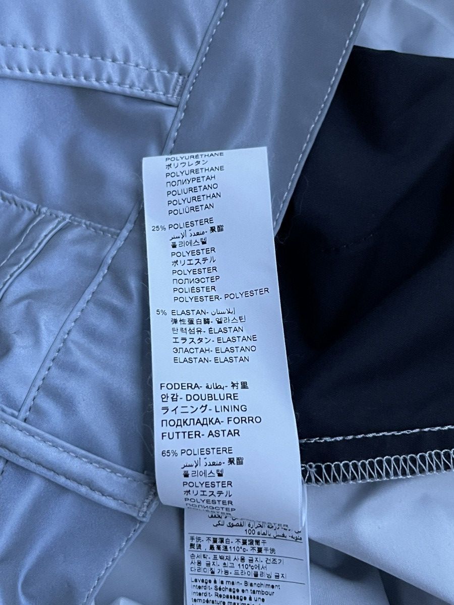 424 !DS! SS23 424 On Fairfax Reflective Grey Metallic Trousers Size US 32 / EU 48 - 20 Thumbnail