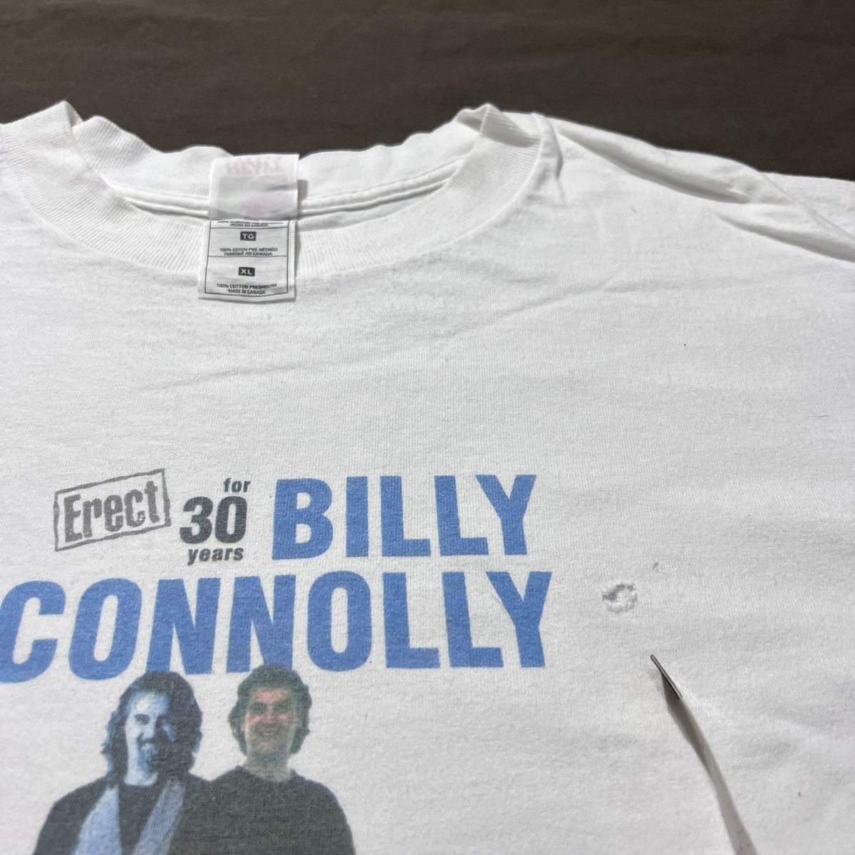 Band Tees Vintage Billy Connolly Promo Tee XL musical Scottish comedy Size US XL / EU 56 / 4 - 4 Thumbnail