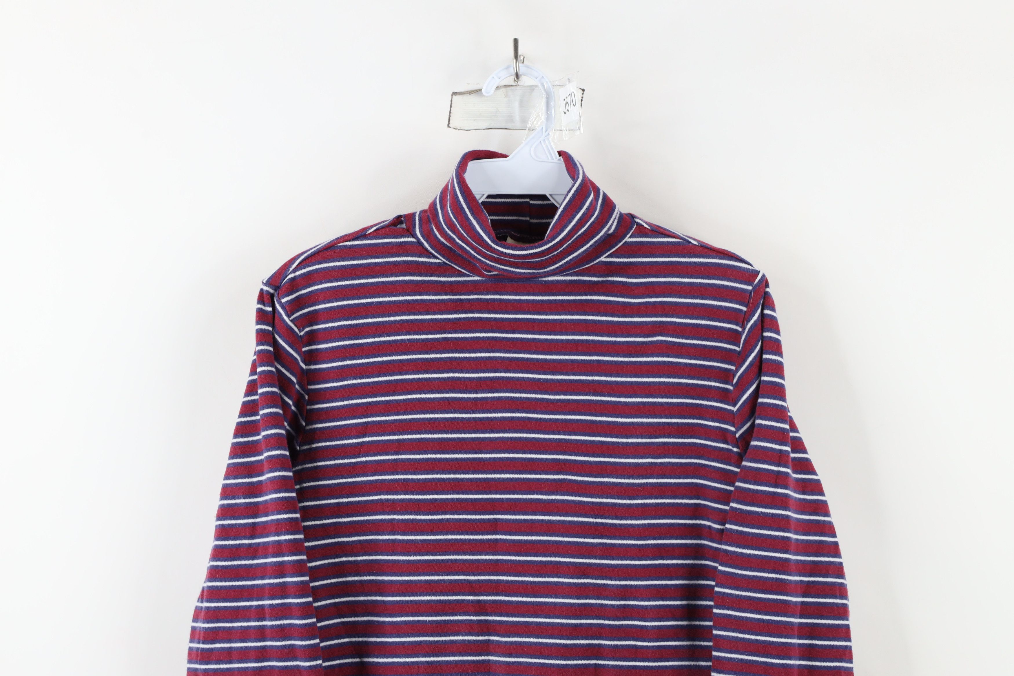 Vintage Vintage 90s Streetwear Long Sleeve Turtleneck T-Shirt Size S / US 4 / IT 40 - 2 Thumbnail