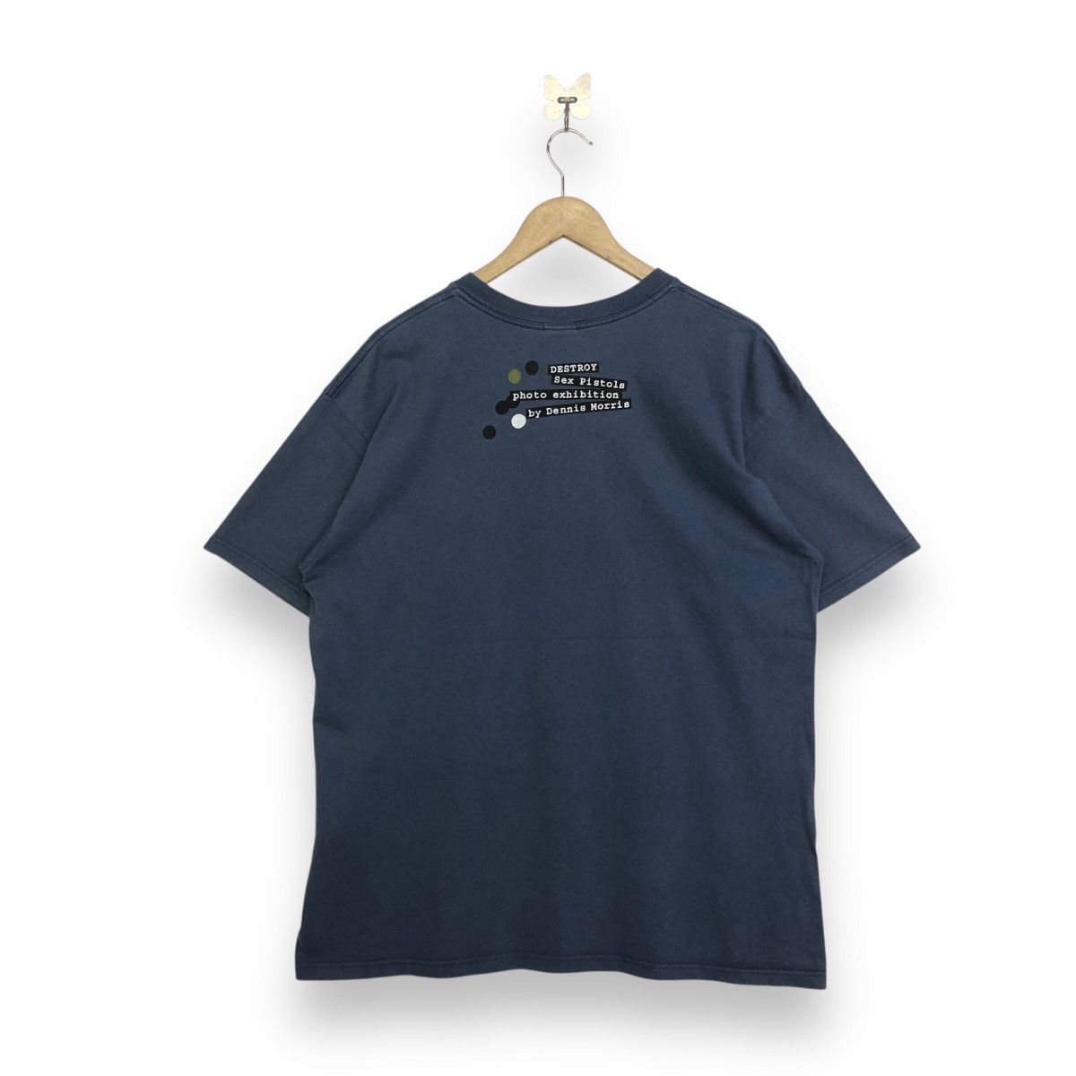Band Tees × Vintage Vintage Destroy Sex Pistols By Dennis Morris Tshirt Size US L / EU 52-54 / 3 - 2 Thumbnail