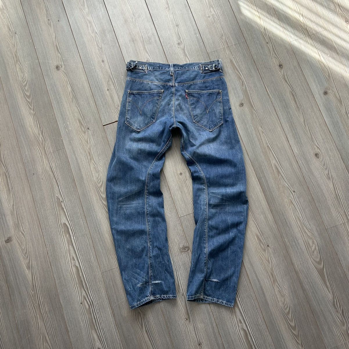 Levi's Vintage Clothing Vintage Levis Engineered Buckle Y2K Japaneese Jeans 32 Size US 32 / EU 48 - 1 Thumbnail