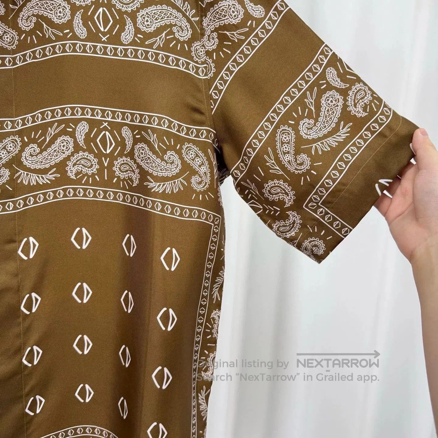 Dior dior short sleeve silk shirt with paisley pattern. Size US M / EU 48-50 / 2 - 4 Thumbnail
