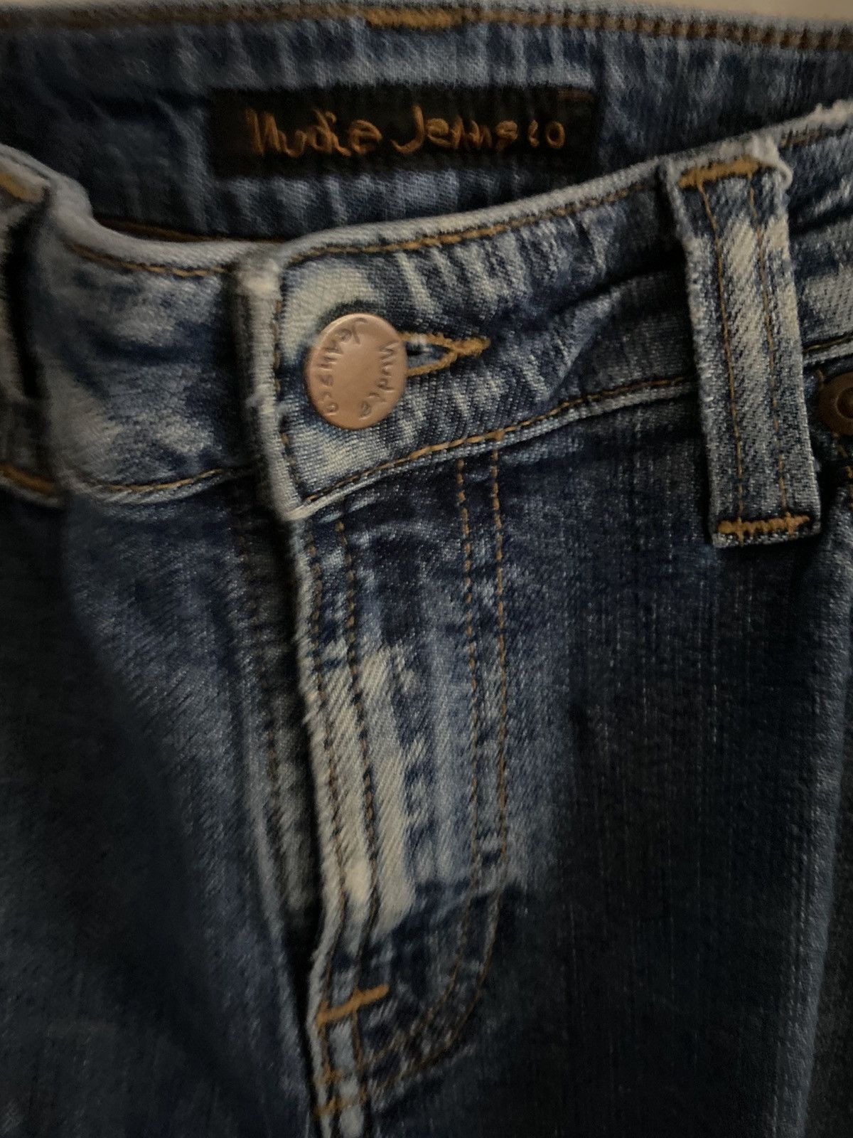 Nudie Jeans Skinny Low waist Nudie Jeans Organic 31W X 32L RRP: £145 Size 31" - 8 Thumbnail