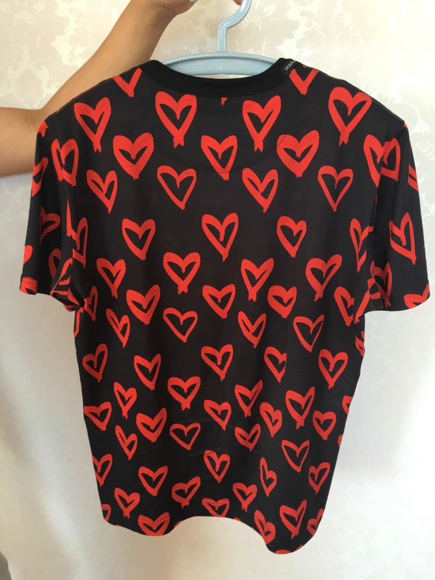 Dolce & Gabbana DOLCE&GABBANA Valentine's Limited Edition T-Shirt K17 Size US M / EU 48-50 / 2 - 2 Thumbnail