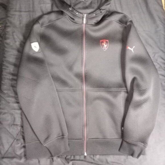 Puma Puma x Ferrari Zipper Hoodie Jacket Size US XL / EU 56 / 4 - 3 Thumbnail