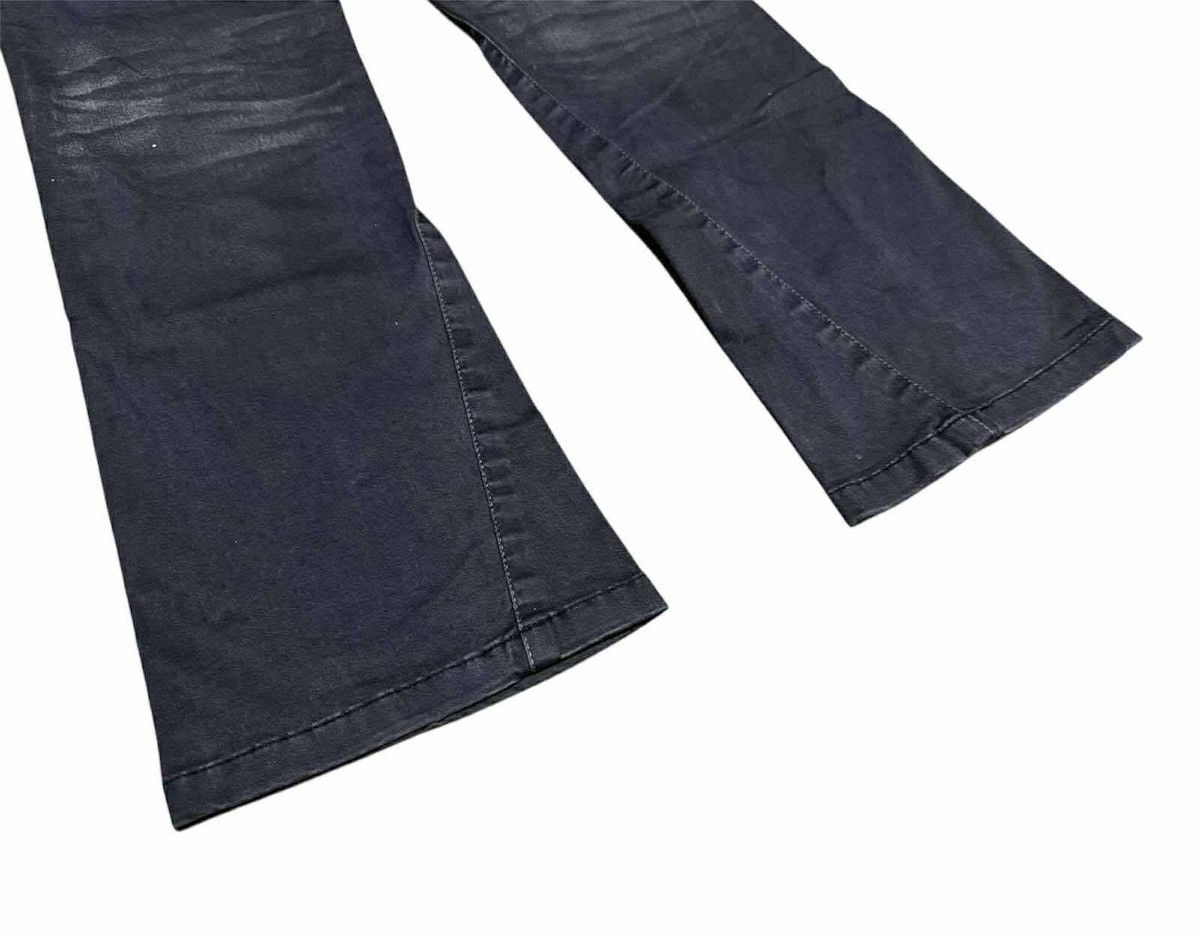 Tornado Mart 🔥Y2K Archived Tornado Mart Black Coated Flared Denim Size US 32 / EU 48 - 15 Thumbnail