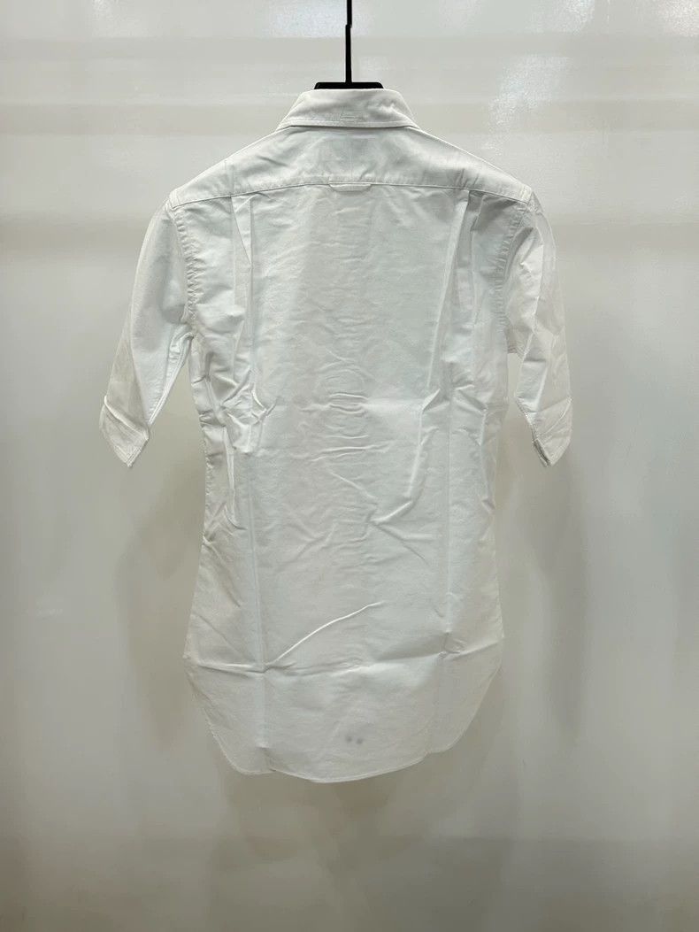 Thom Browne Thom Browne white short sleeve shirt-2507 Size US S / EU 44-46 / 1 - 1 Thumbnail