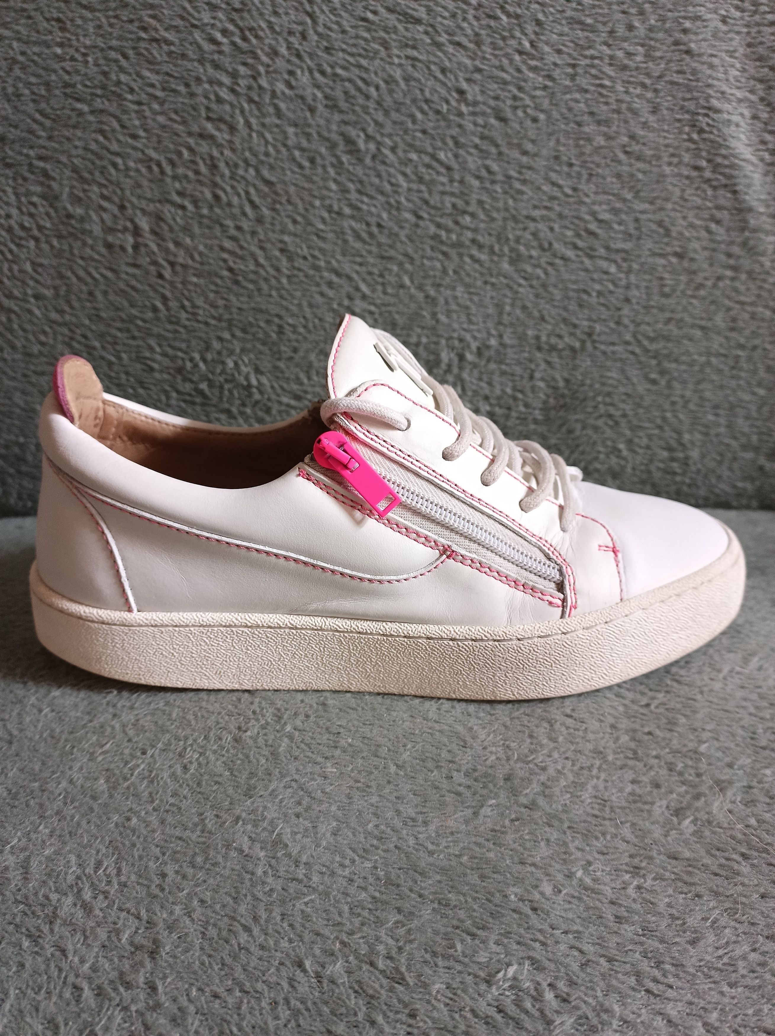 Giuseppe Zanotti Giuseppe Zanotti Gail Contrasting Sneakers Leather Size 39.5 Size US 9.5 / IT 39.5 - 1 Thumbnail