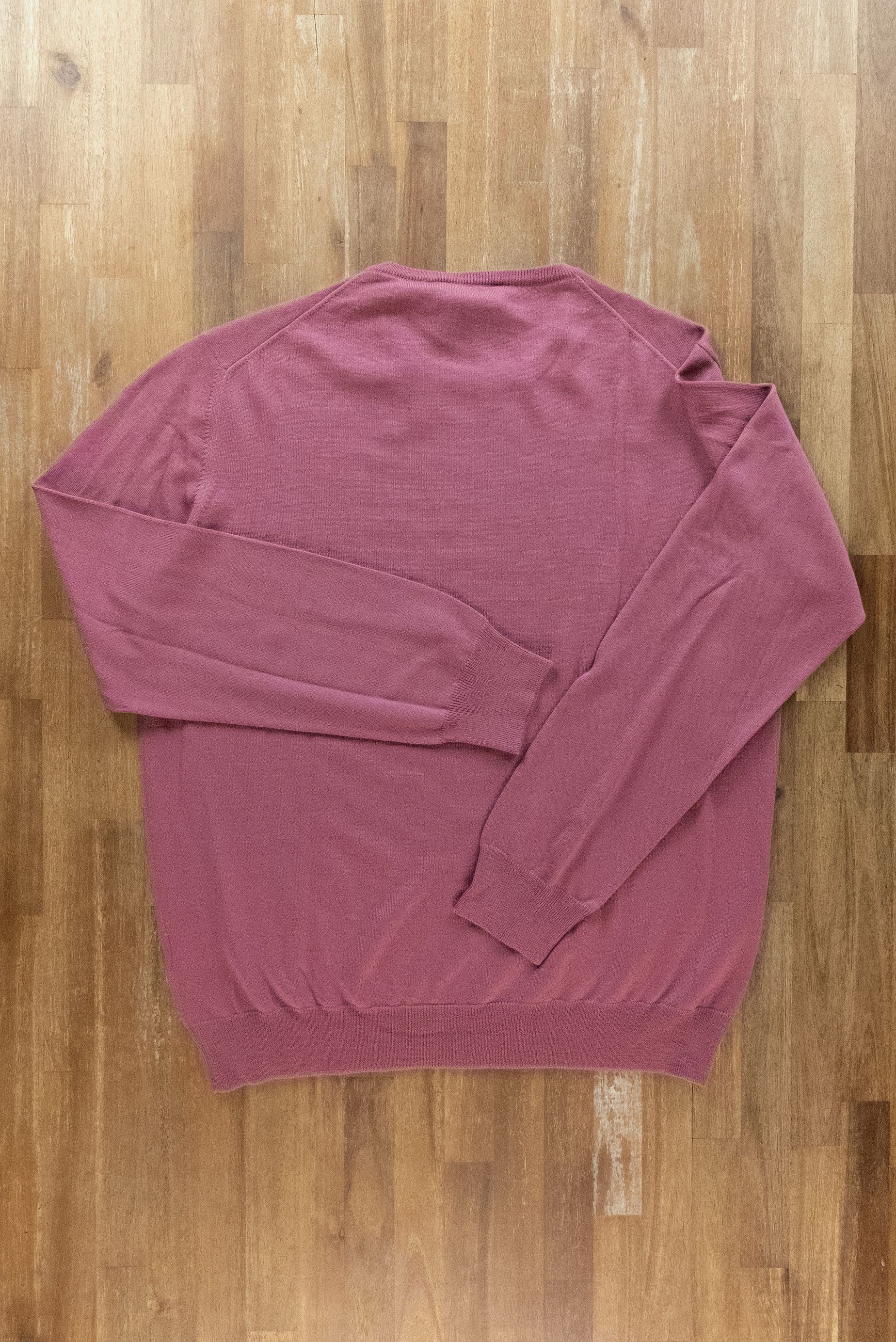 Gran Sasso GRAN SASSO for Fedele pink crewneck wool sweater 3XL Size US XXL / EU 58 / 5 - 7 Thumbnail