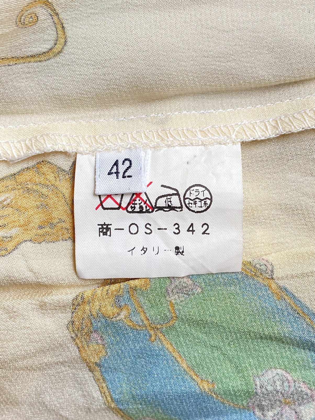 Designer × Japanese Brand Desiles By Beatrice Zanetta Motive Shirt Size US M / EU 48-50 / 2 - 12 Thumbnail