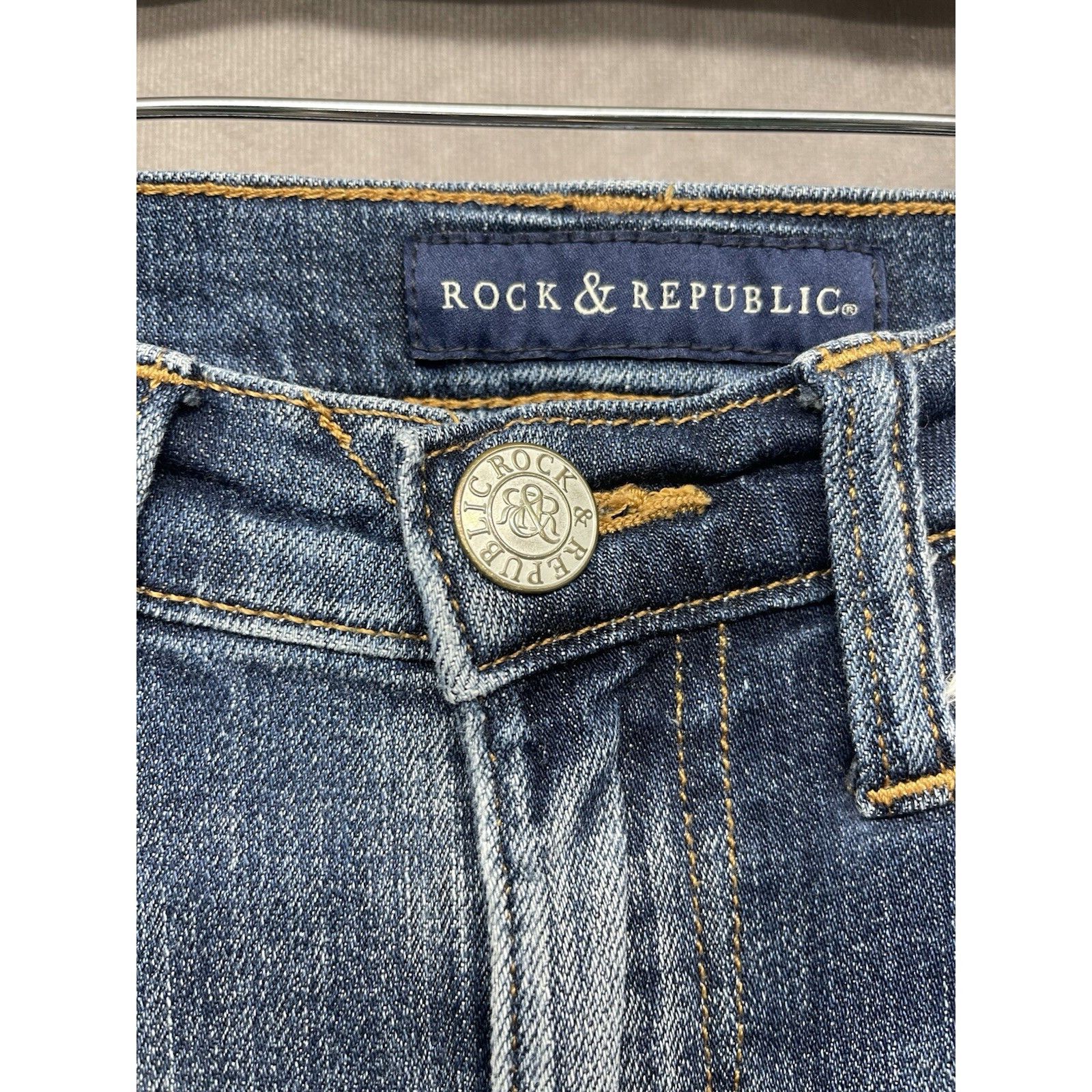 Rock & Republic Rock & Republic Jeans Women’s 6 M / 27 Length Blue Berlin Sk Size 28" / US 6 / IT 42 - 8 Thumbnail