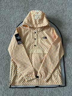 North face checkered outlet jacket