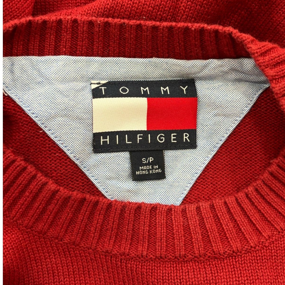 Tommy Hilfiger Tommy Hilfiger Sweater Red Size Small Size US S / EU 44-46 / 1 - 3 Thumbnail
