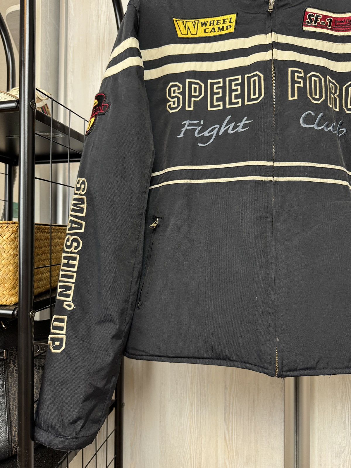 Vintage Vintage Gran Prix Speed Force Street Racing Moto Jacket Size US XXL / EU 58 / 5 - 6 Thumbnail