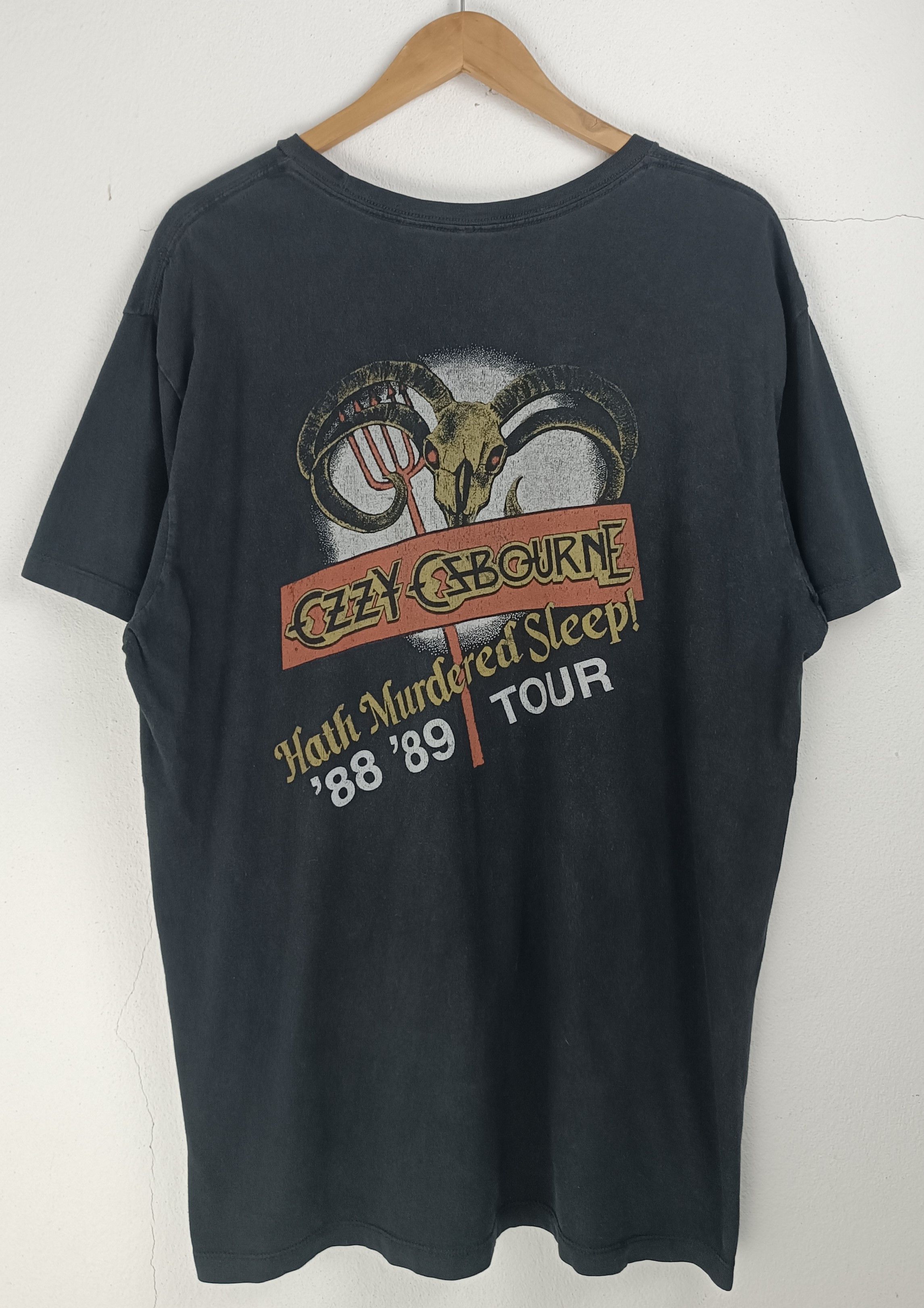 Vintage VINTAGE OZZY OSBOURNE BLACK SABBATH FADED TEE KISS DIO Size US XL / EU 56 / 4 - 4 Thumbnail