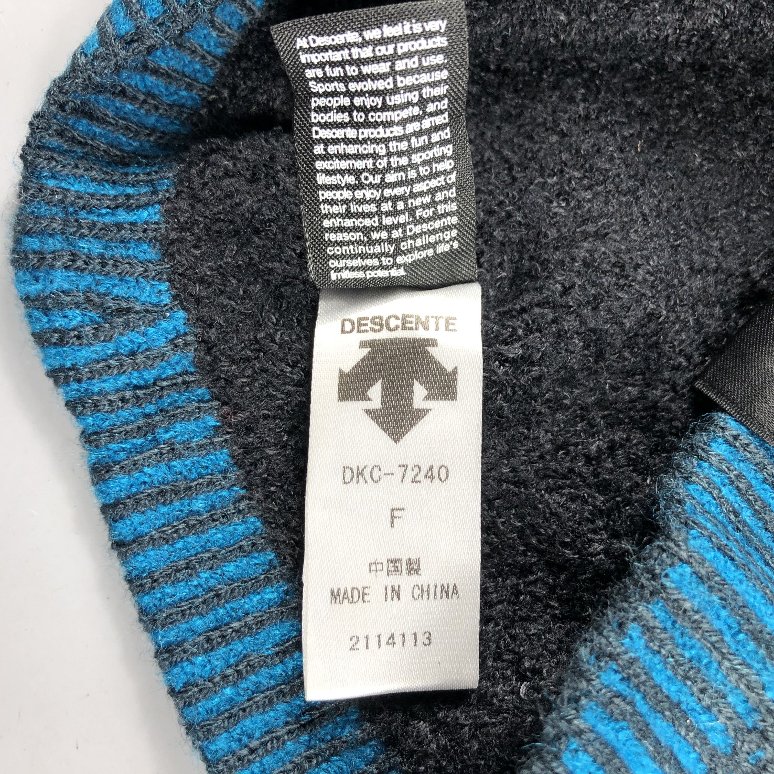 Descente × Japanese Brand × Vintage Descente Lip Beanie Snow Hat Snow Cap -D1082 Size ONE SIZE - 7 Thumbnail