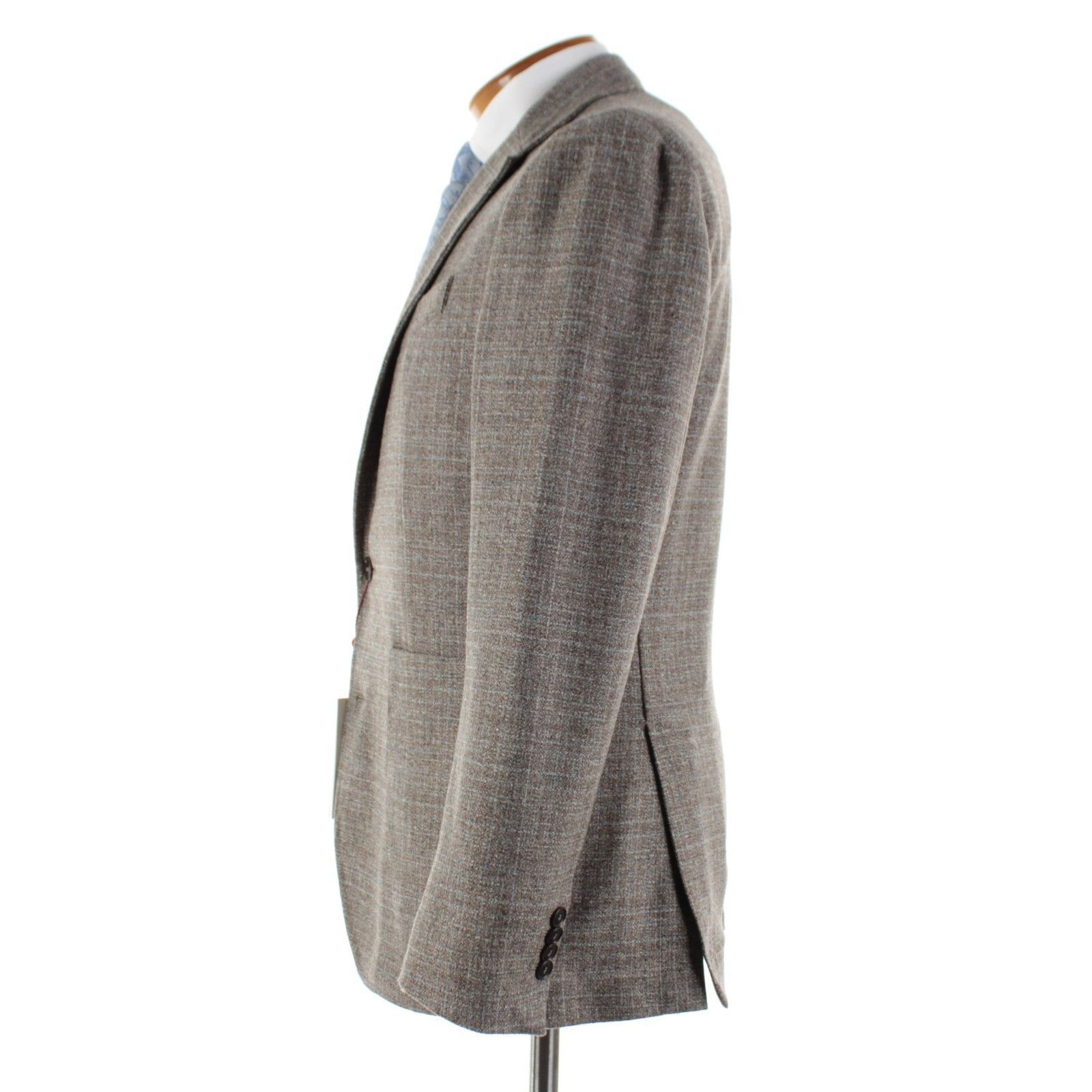 Luciano Barbera Luciano Barbera Sport Coat Size 40 US in Brown Size 40R - 4 Thumbnail
