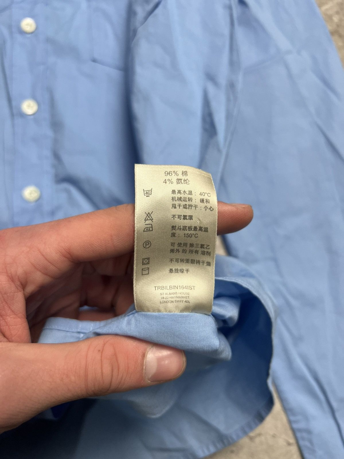 Burberry Burberry Shirt Size US L / EU 52-54 / 3 - 6 Thumbnail