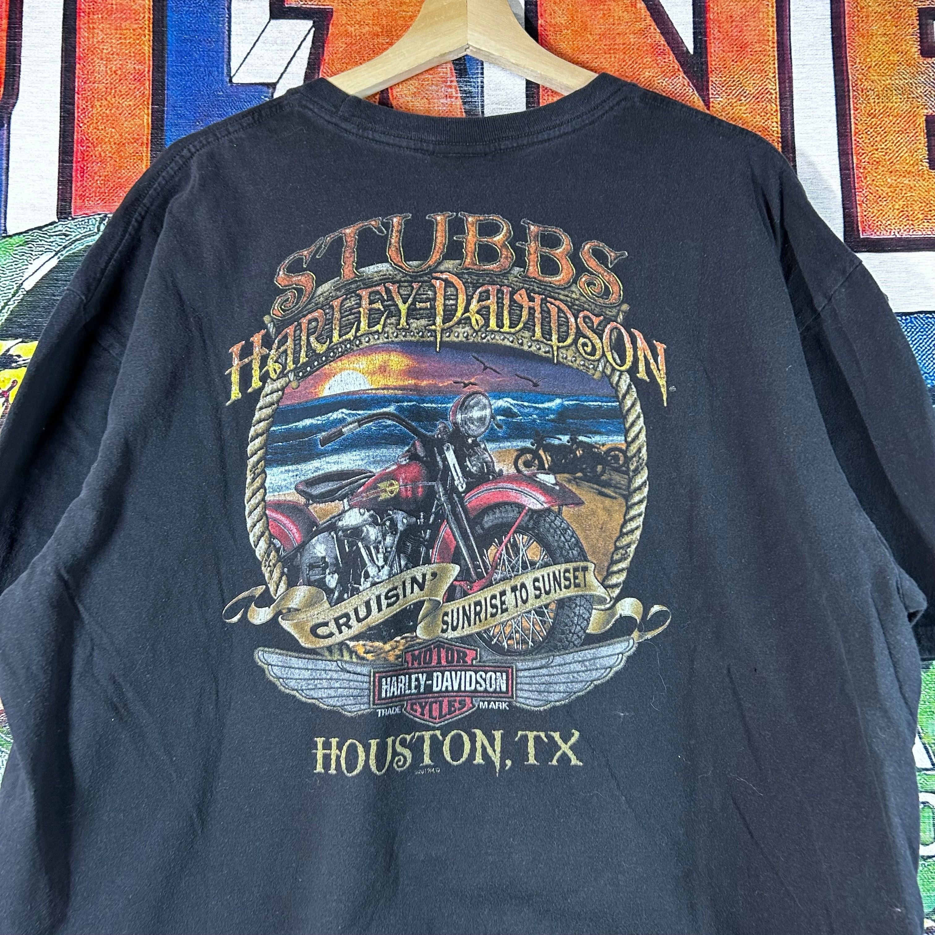 Harley Davidson Harley Davidson Flaming Bald Eagle Head Emblem Tee Size 2XL Size US XXL / EU 58 / 5 - 5 Thumbnail